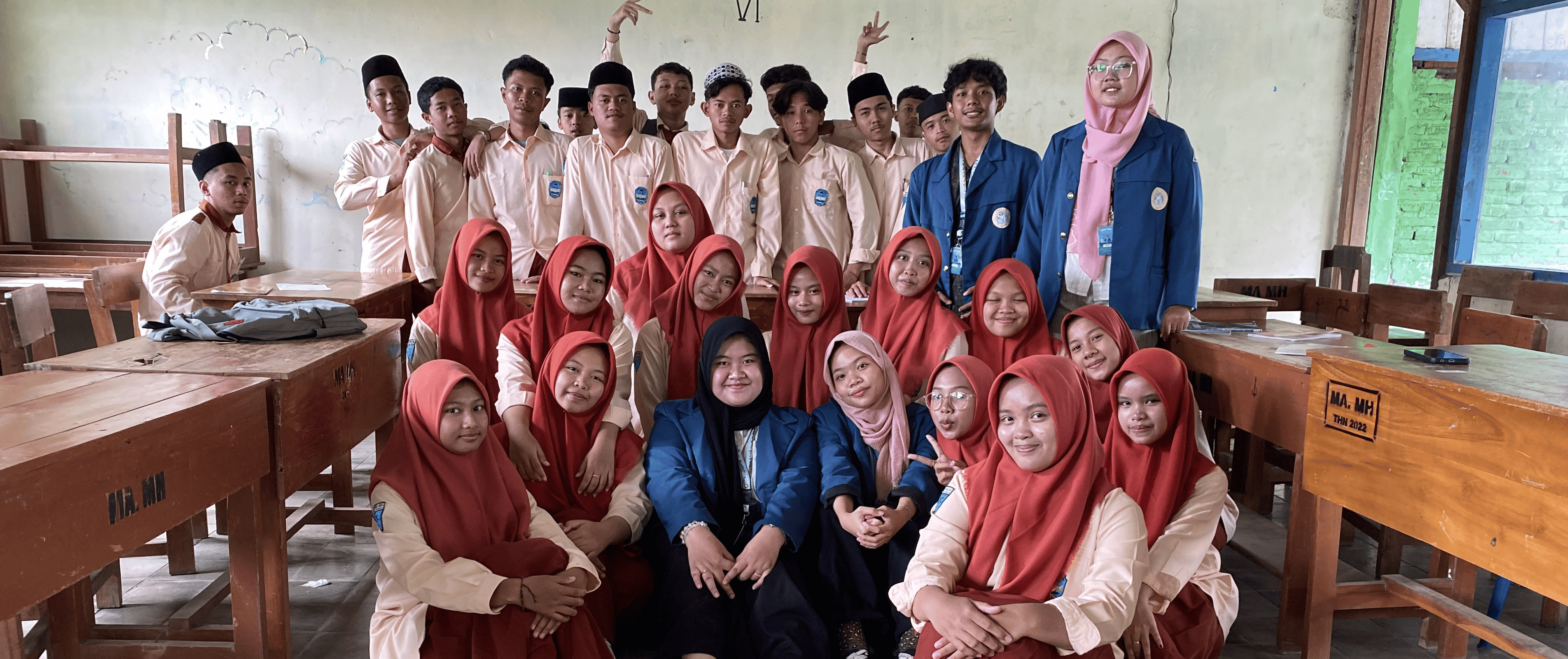 foto kelas masa depan remaja desa